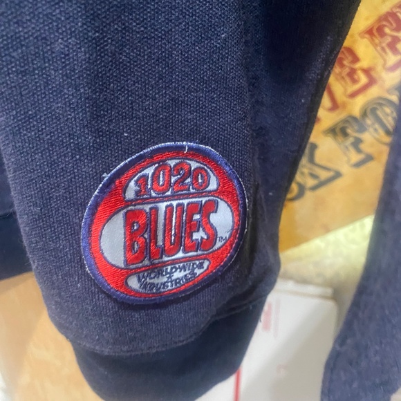1020 Blues 90s Vintage SweatShirt Sz XL - Picture 12 of 14